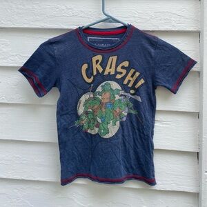 Navy Blue Teenage Mutant Ninja Turtles Kids Shirt 4